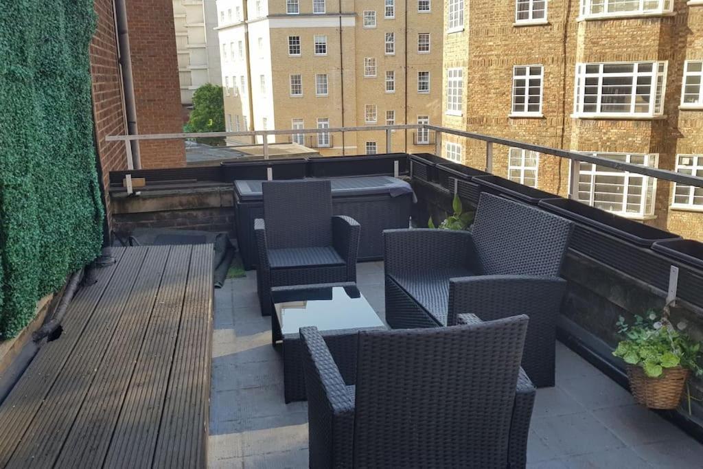 Studio Apt With Huge Balcony Near Oxford St - Marble Arch - Hydepark Londra Esterno foto