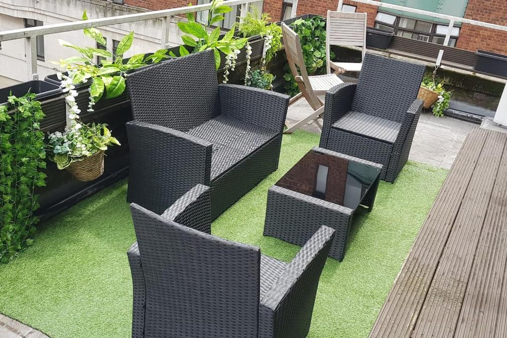 Studio Apt With Huge Balcony Near Oxford St - Marble Arch - Hydepark Londra Esterno foto