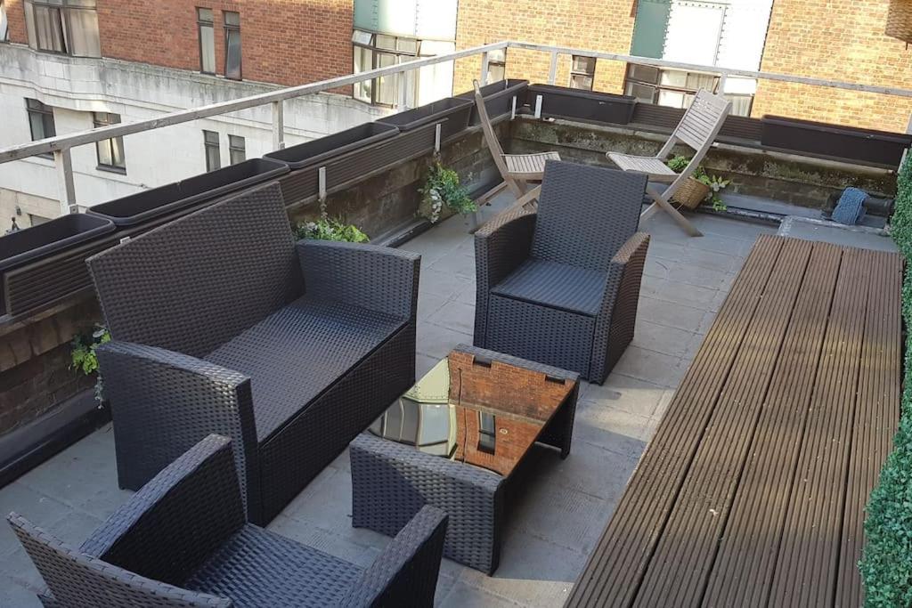 Studio Apt With Huge Balcony Near Oxford St - Marble Arch - Hydepark Londra Esterno foto
